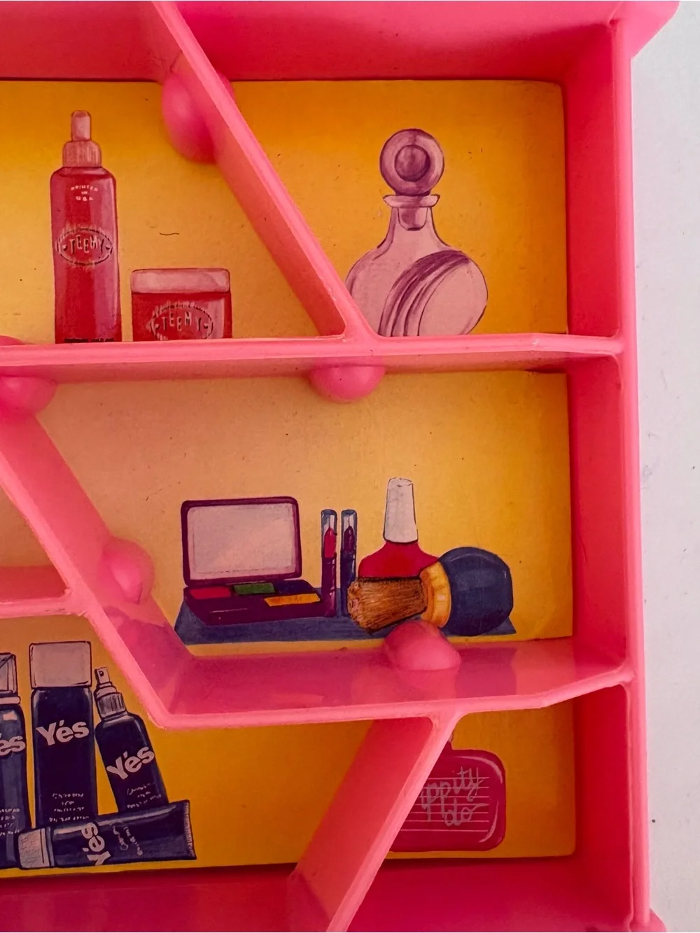Vintage 1990 Barbie beauty center playset #7397 mattel arco pink vanity